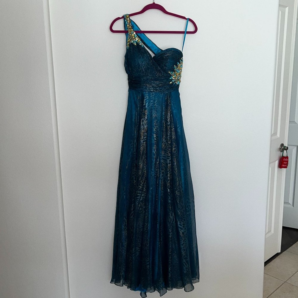 Cache Full Length Dress, Size 0